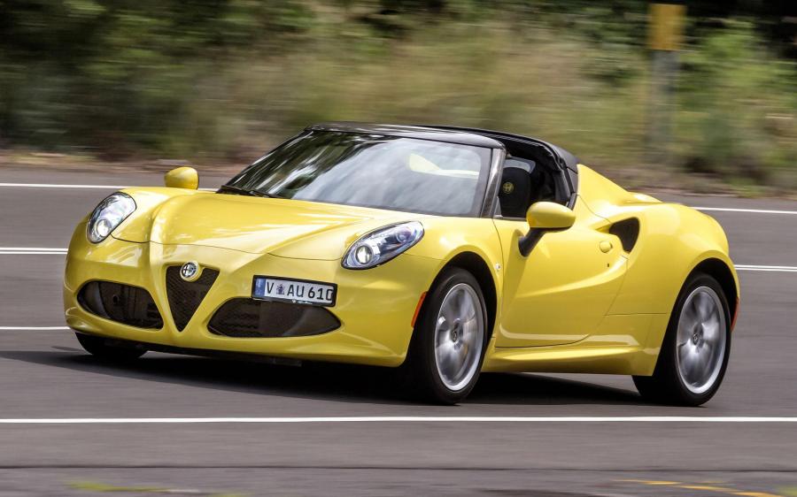 Alfa Romeo 4C Spider (960) (AU) '2015 - 19